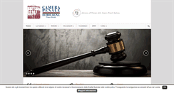 Desktop Screenshot of camerapenale-bologna.org